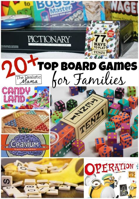 20 top board games for families – Artofit