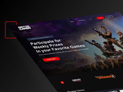 Gaming Website UI/UX Design by Zamova on Dribbble