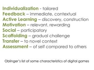 Game based learning | PPT