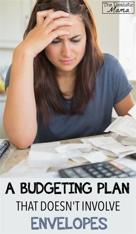 A Budgeting Plan That Doesn't Involve Envelopes - The Realistic Mama