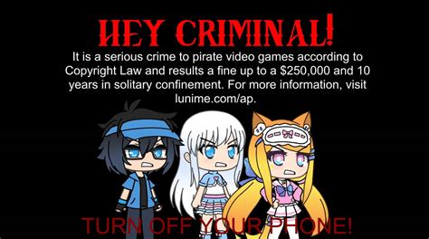 Gacha Life Anti-Piracy Screen by Graham533 on DeviantArt