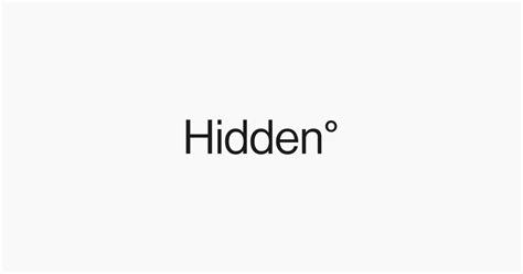 Hidden