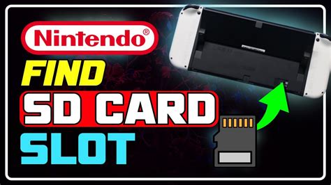 Where is Nintendo Switch SD CARD SLOT Located || Find MICRO SD Slot ...