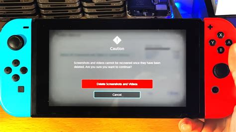How To Delete ALL ScreenShots &amp; Videos from Nintendo Switch | Full ...