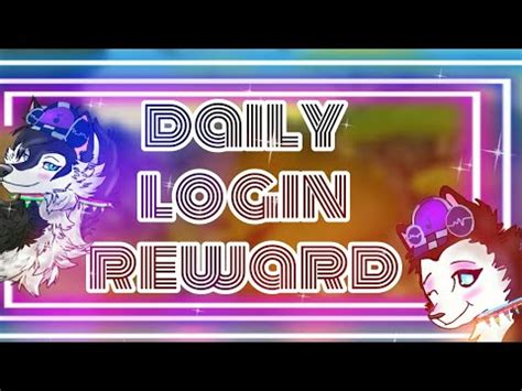 daily login reward - YouTube