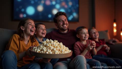 Cozy Family Night | Stable Diffusion Online