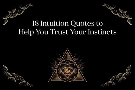 18 Intuition Quotes to Help You Trust Your Instincts