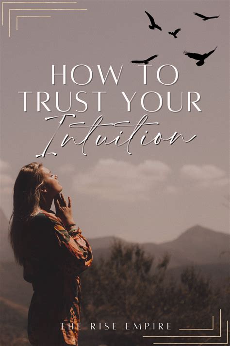 How to Trust Your Intuition