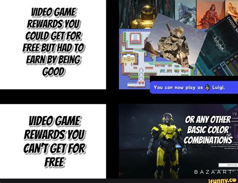 VIDEO) GAME: REWARDS YOU COULD FREE BUT HAD TO. EARN /BY BEING: GOOD ...