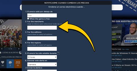 How to set up price alerts for specific games across all major platforms?
