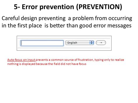 How to anticipate & prevent user errors in how-to guides?