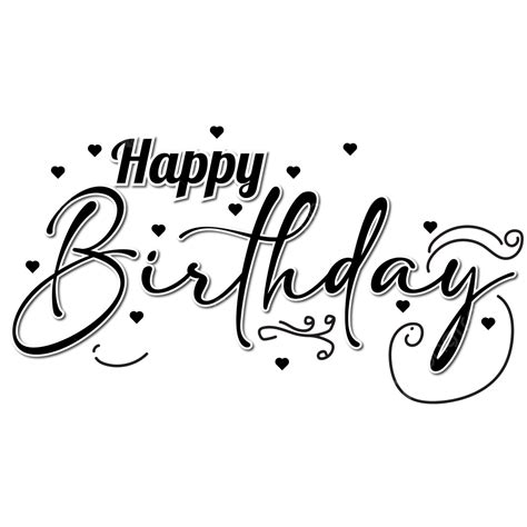 500 Happy birthday wishes black background templates - free download