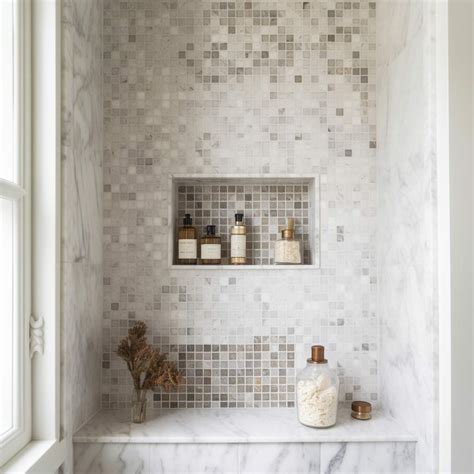 Shower Niche Ideas for Your Bathroom - Plank and Pillow