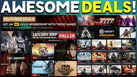 Awesome PC Game Deals RIGHT NOW - Super Cheap Games and Deals! - YouTube