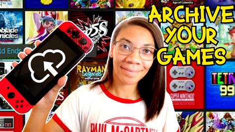 How To Archive Nintendo Switch Games To Free Up Space - YouTube