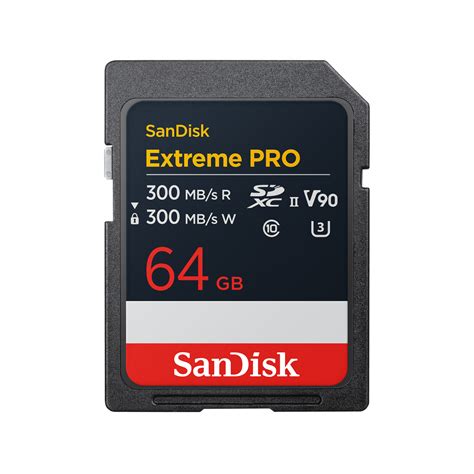SanDisk Extreme PRO SD UHS-II Card (V90) | Sandisk