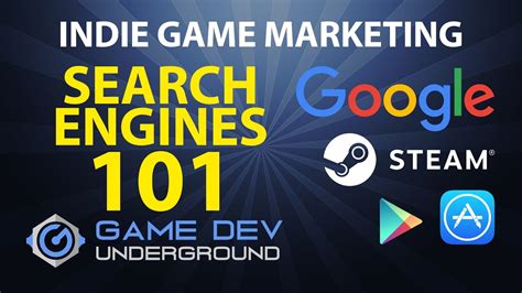 Indie Game Marketing - Search Engines 101 - YouTube