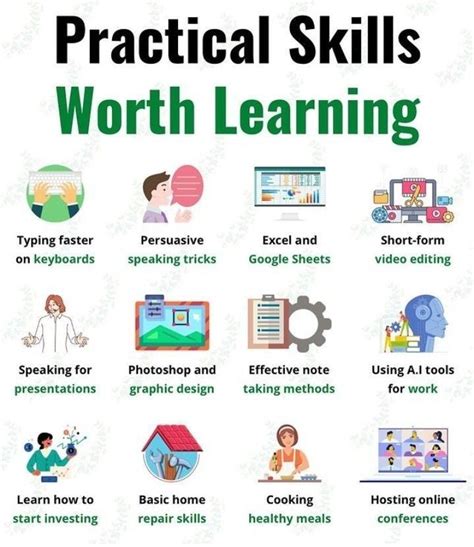Practical Skills Worth Learning