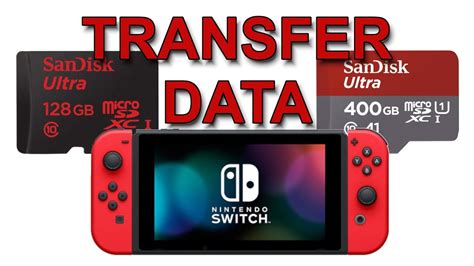 Nintendo Switch - Move Games and Apps to a New SD Card - YouTube