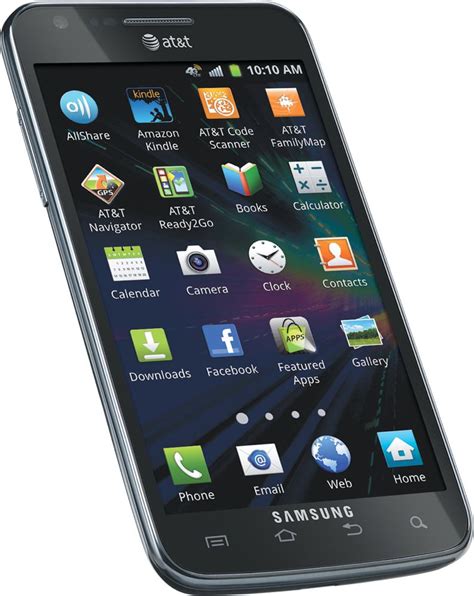 Amazon.com: Samsung Galaxy S II Skyrocket 4G Android Phone, Black (AT&amp;T ...