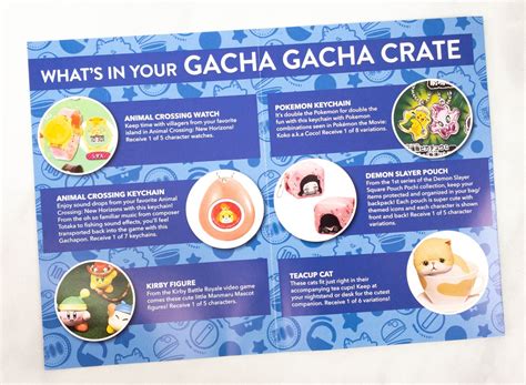Gacha Gacha Crate February 2021 Subscription Box Review + Coupon ...