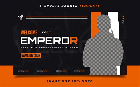 Welcome New Player E-sports Gaming Banner Template for Social Media ...