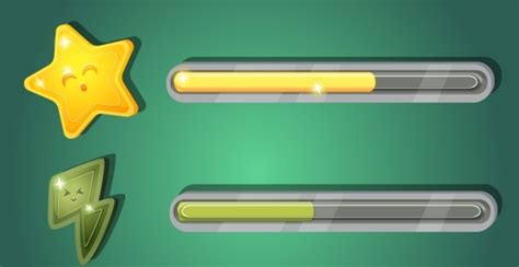 Design a Game Progress Bar