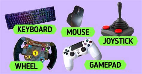 A Guide to Different Types of Game Controllers / 5-Minute Crafts