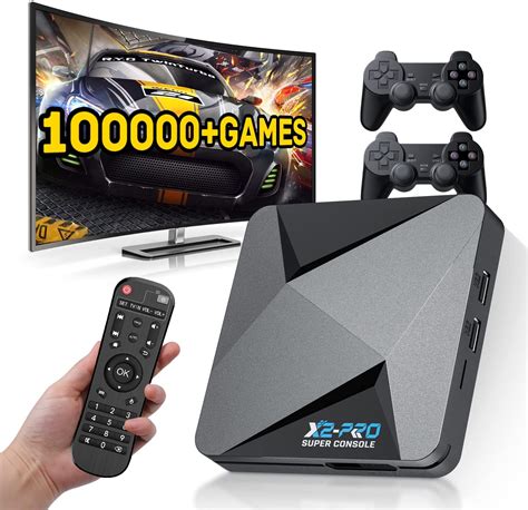 Super Console X2 PRO Retro Game Console with 100,000+Games,Video Game ...