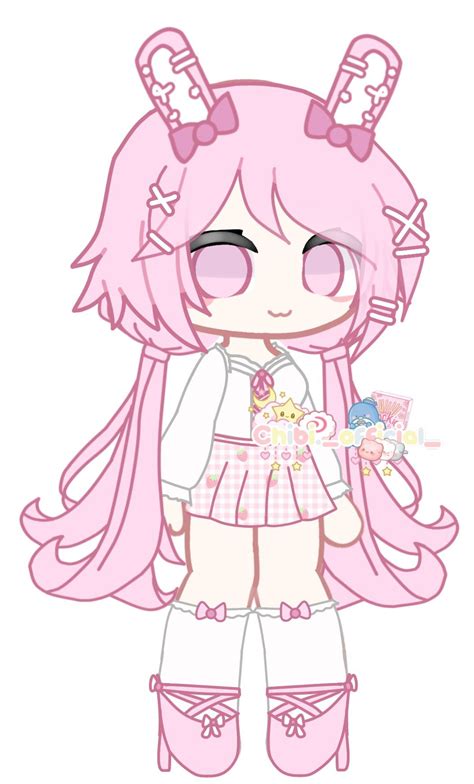 Gacha character | Pink wallpaper hello kitty, Cute backgrounds, Hello kitty