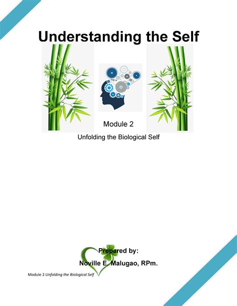 Understanding Self M2 Unfolding the Biological Self - Understanding the ...