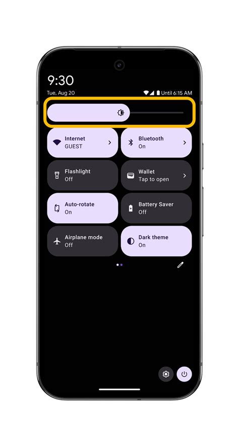 Change settings quickly - Pixel Phone Help