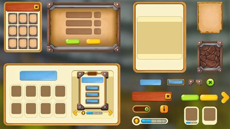 Mobile Game UI in 2D Assets - UE Marketplace