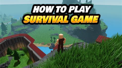 How to Play The Survival Game (Roblox) - YouTube