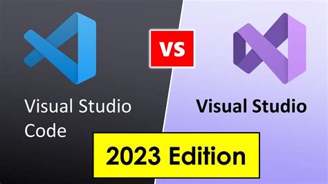 Visual Studio Code vs Visual Studio - YouTube