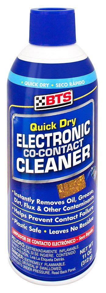 Quick Dry ELECTRONIC CO- CONTACT CLEANER (Plastic Safe) • For Contacts ...
