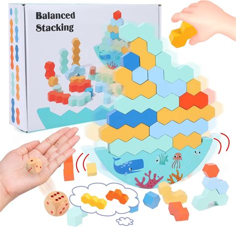 Amazon.com: Balance Games For Kids Ages 4-8 - Montessori Balance ...