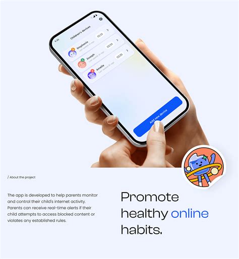 Parental control app :: Behance