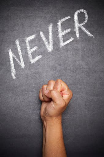 Never Stock Photo - Download Image Now - 2015, Chalk Drawing ...