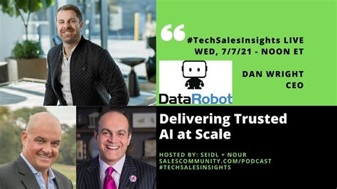 Sales Community Tech Sales Insights LIVE - Wed, 7/7/21 with Dan Wright ...