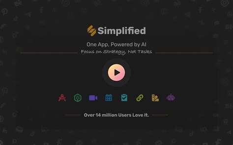 Simplified: An Easy to Use All-In-One App For Modern Marketing Teams