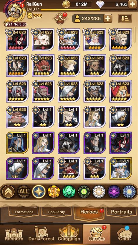 3 Year F2P Progression : r/afkarena