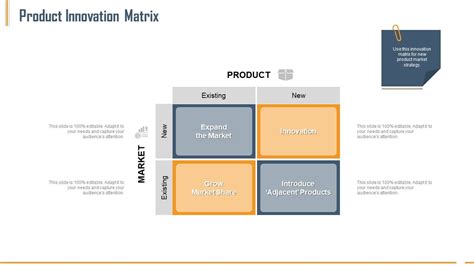 Building Innovation Capabilities And USP Detection Product Innovation Matri