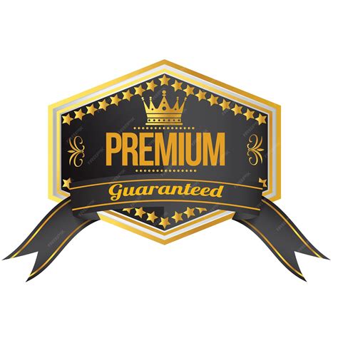 Premium Vector | Premium guaranteed badge in illustrator