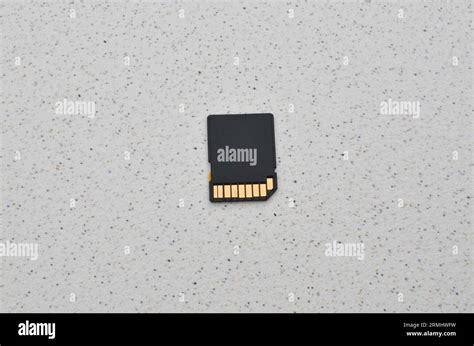 Close up of SD and microSD cards, symbols of compact and efficient ...