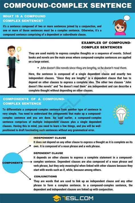 Compound-Complex Sentence Definition and Useful Examples • 7ESL