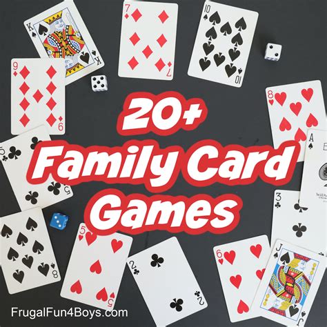 20 Card Games that are Perfect for Your Next Family Game Night - Frugal ...