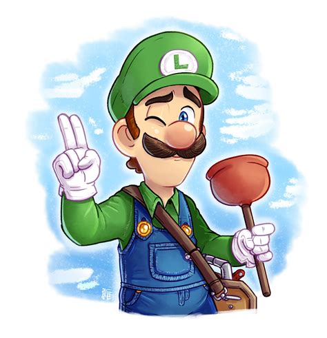 ArtStation - Super Mario Bros Movie : Luigi