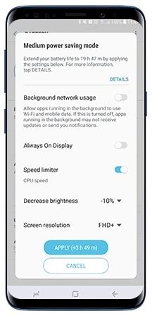 How to set Power Saving mode on Samsung Mobile Device? | Samsung SG