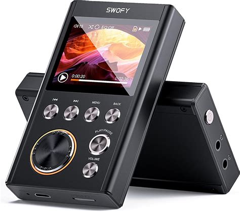 SWOFY Mp3 Player, DSD DAC HiFi Lossless Music Player, High Resolution ...